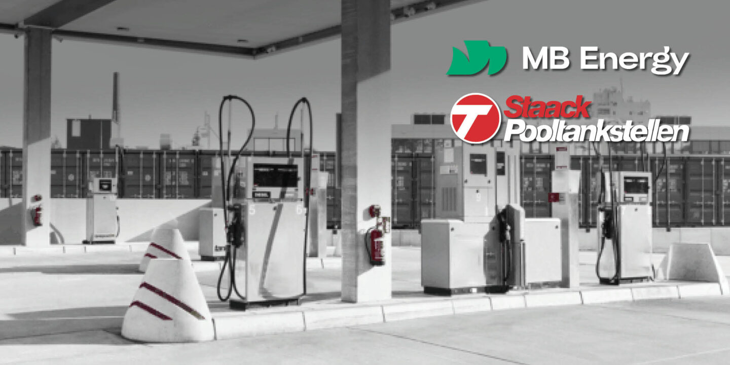 Tankstelle mit Logos RGB